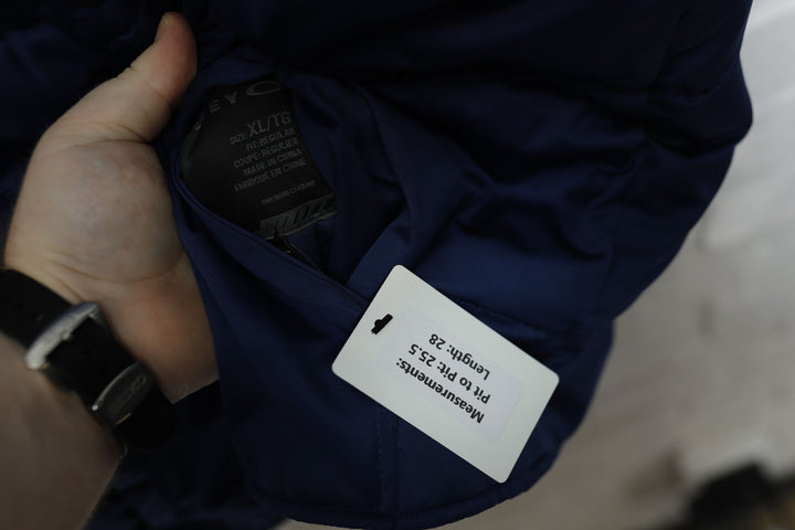 Oakley Reversible Blue Puffer Vest 2000s XL