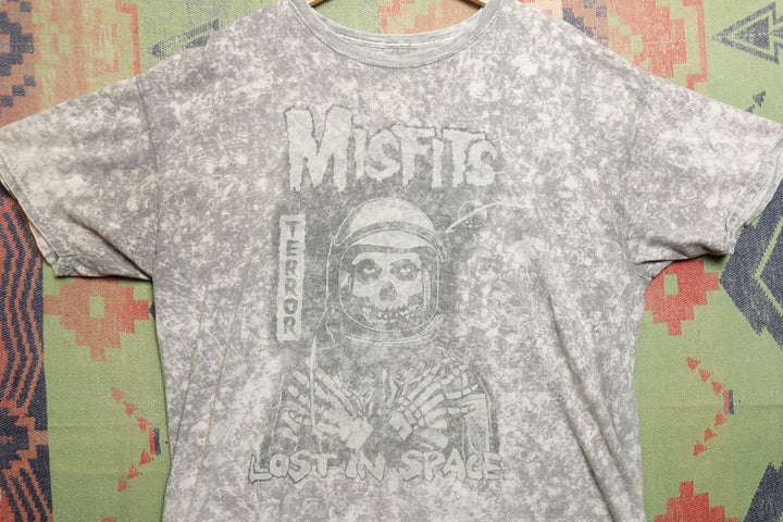 Misfits Lost in Space Vintage All Over Print T Shirt XL 2000s Y2K Punk