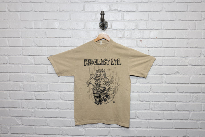 Recollect Hog Fink logo tee shirt (Mushroom)