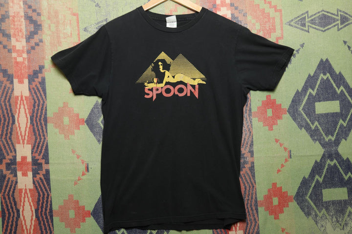 Spoon Vintage Band T Shirt Large 2000s Y2K