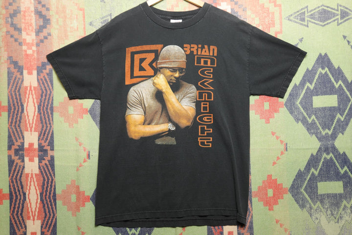 Brian Mcknight Vintage Tour T Shirt Large 2000s Y2K R&B