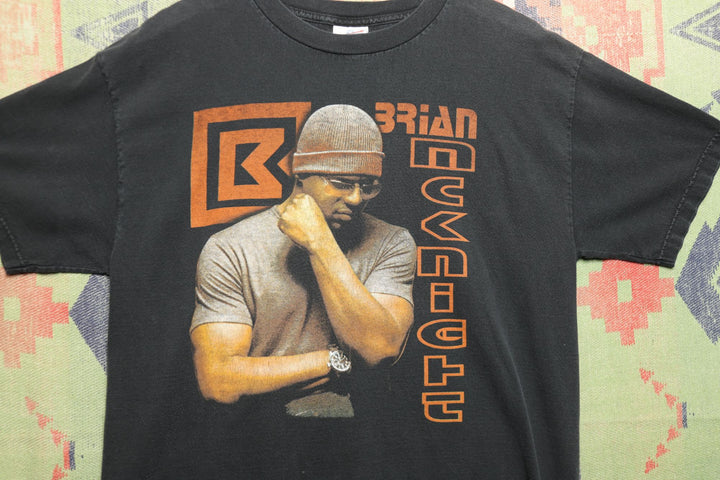 Brian Mcknight Vintage Tour T Shirt Large 2000s Y2K R&B