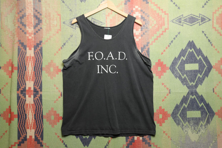 F Off and Die Vintage Tank Top XL 2000s