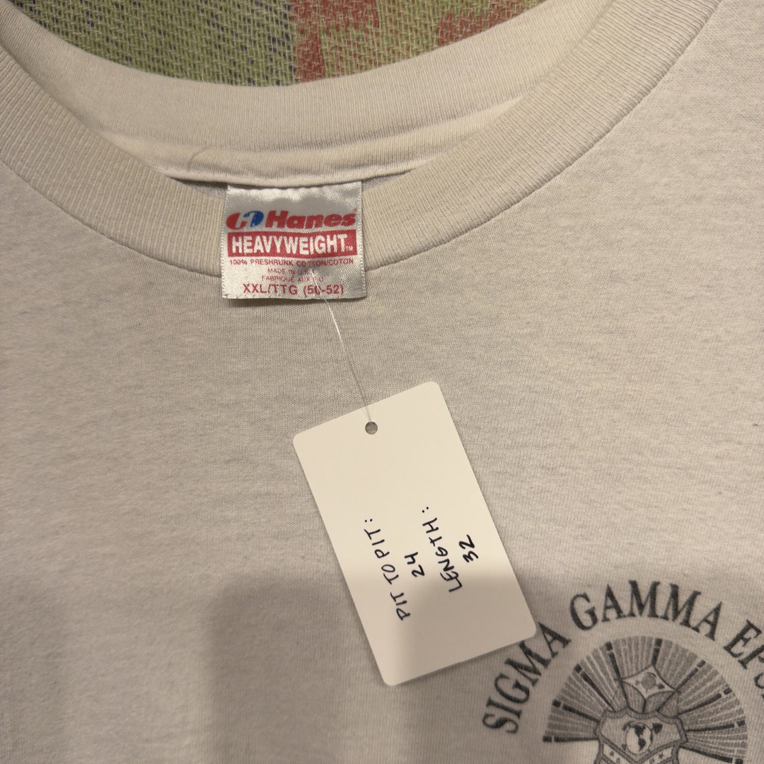 Sigma Gamma Epsilon Vintage Arkansas T Shirt Size  XXL 90s