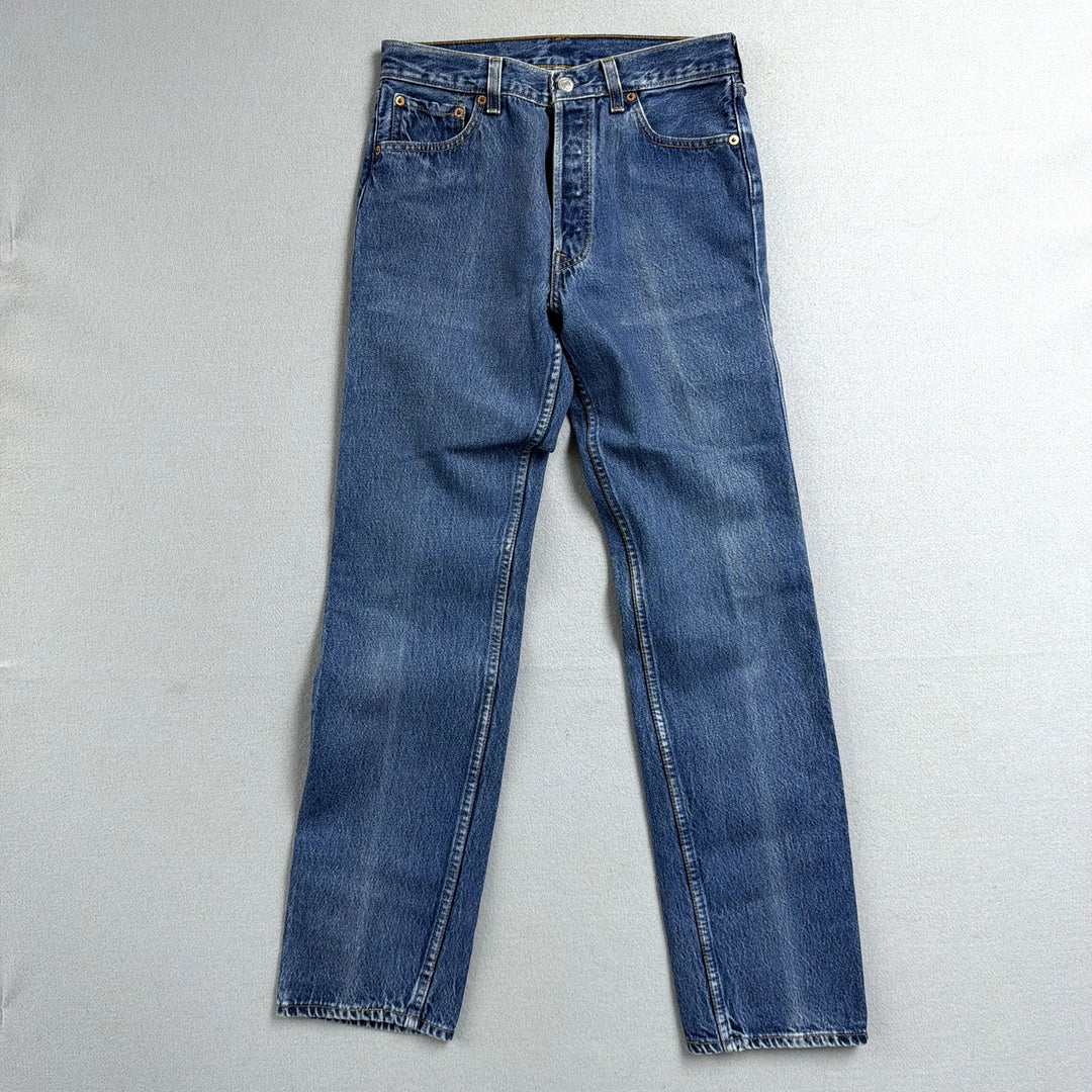 Vintage Levi's 501 Made in USA Button Fly Jeans Size 29