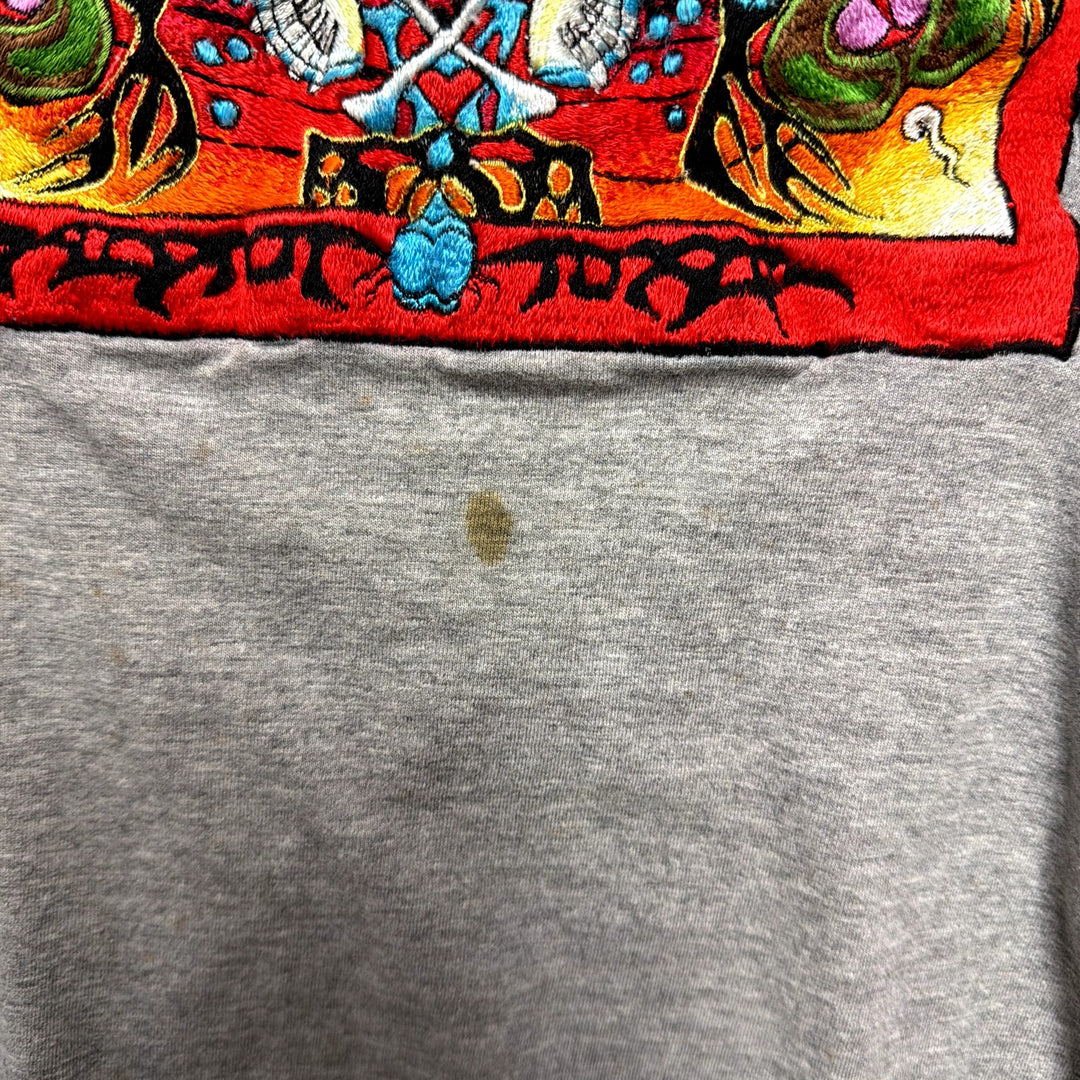 Vintage Grateful Dead Embroidered Album Cover T Shirt Size XL
