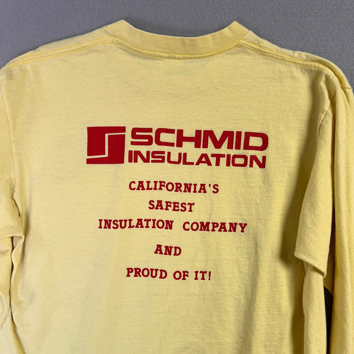 Vintage Schmid Insulation T Shirt Size XL