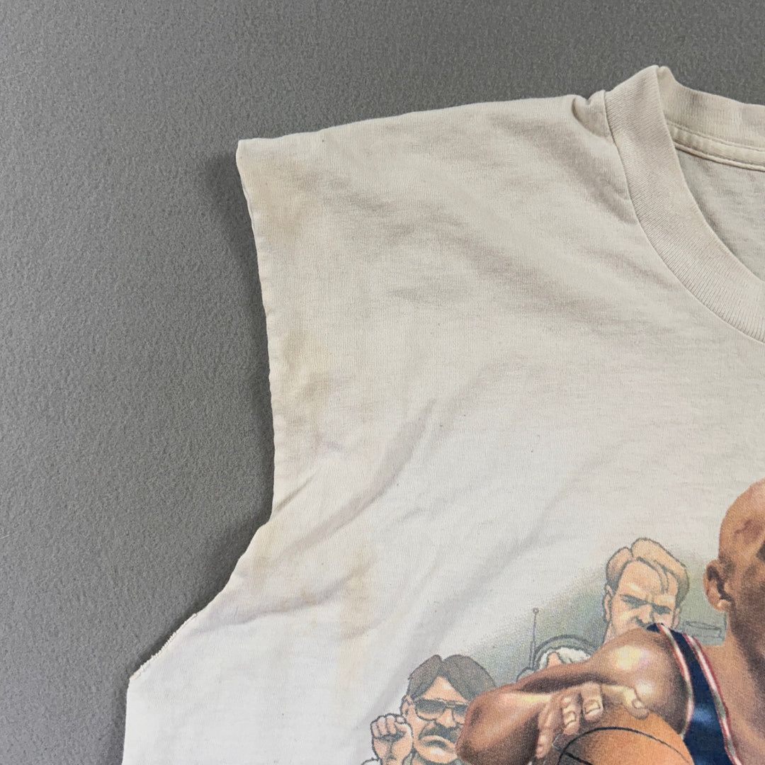 Vintage Houston Rockets Charles Barkley Big Head T Shirt Size XL