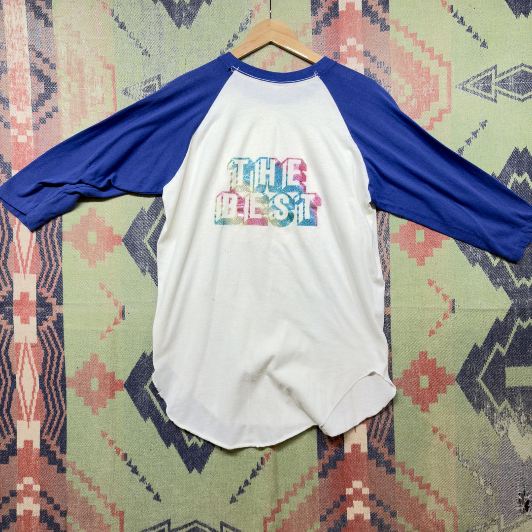 Kisses i've Snatched Vintage Funny T Shirt Size XL 70s