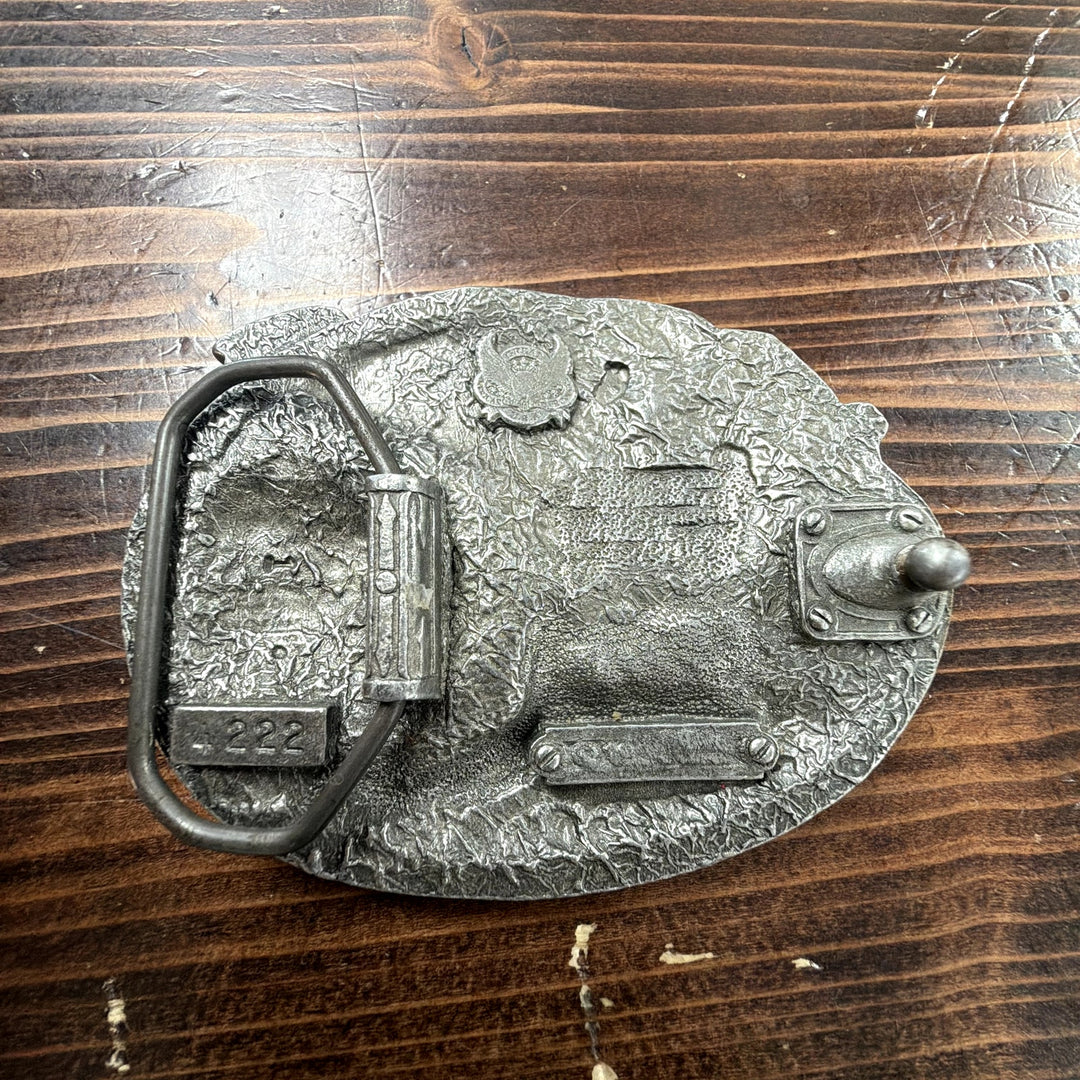 Vintage US Coast Guard Enameled Belt buckle