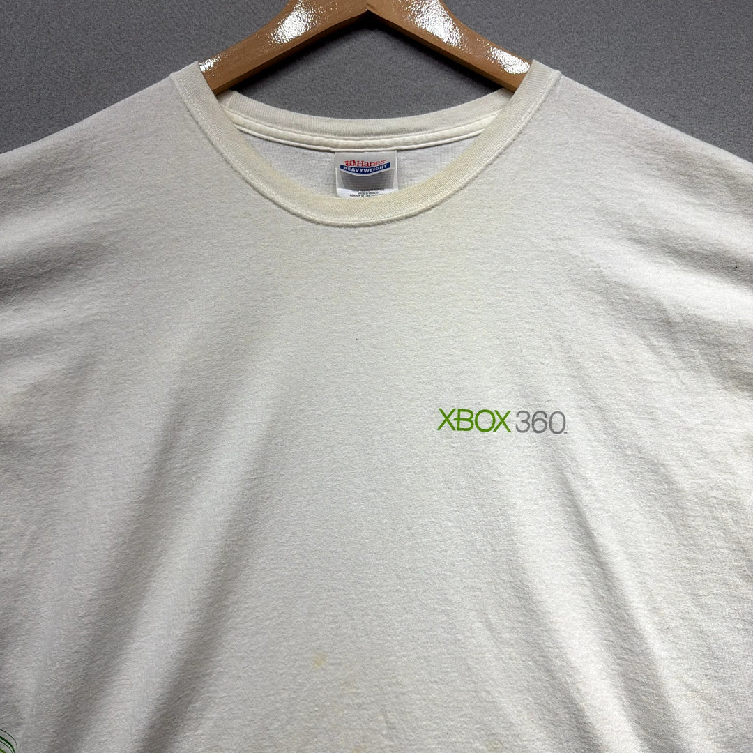 Vintage Xbox 360 Rings Video Game Promo T Shirt Size XL