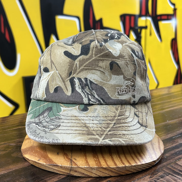 Redhead Realtree Camo Vintage Snapback Hat 90s