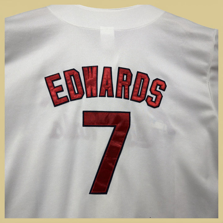 Vintage St Louis Cardinals Johnny Edwards 90sThrowback  Jersey Size XL