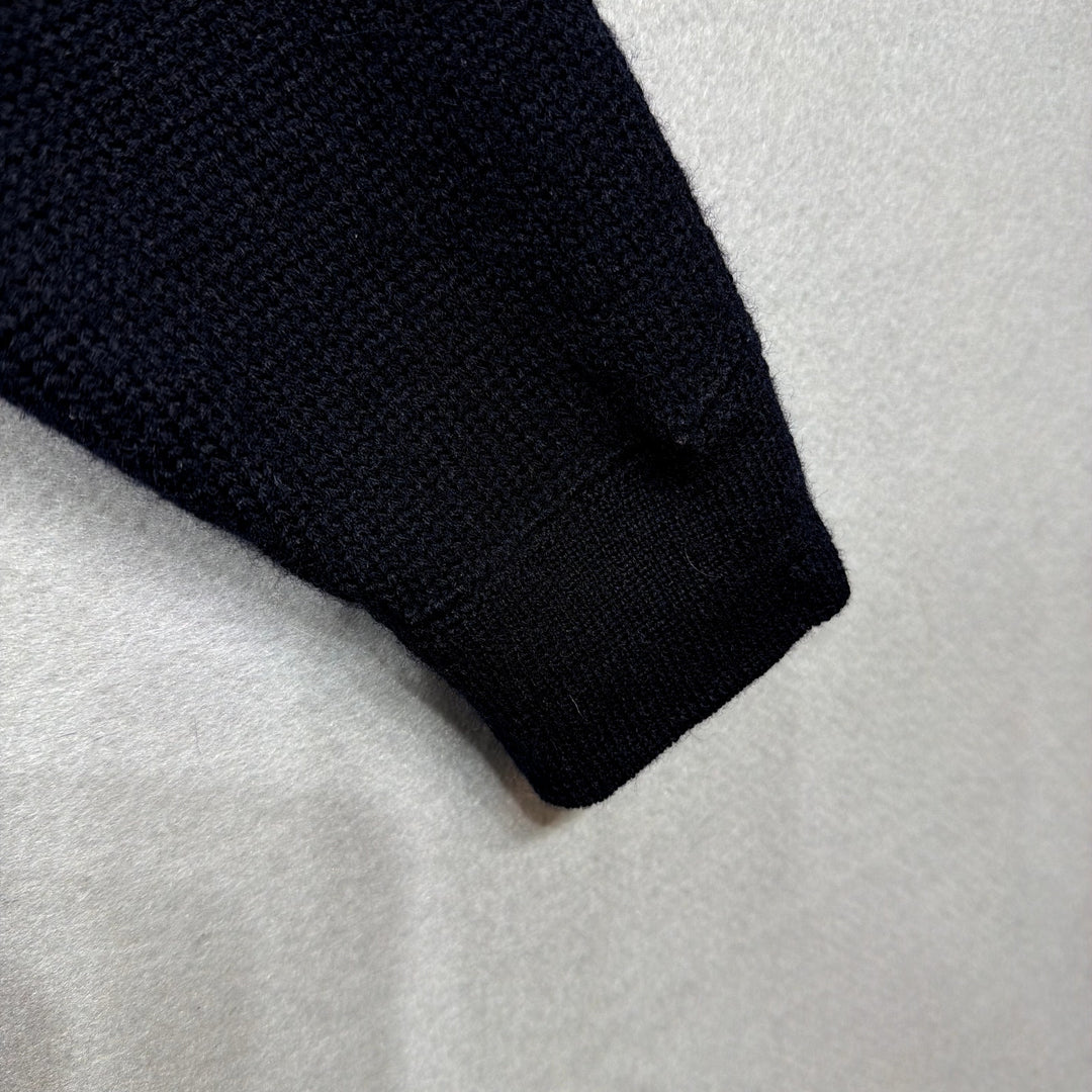 Vintage WW2 1940s US Military GOB Navy Deck Sweater Size Small