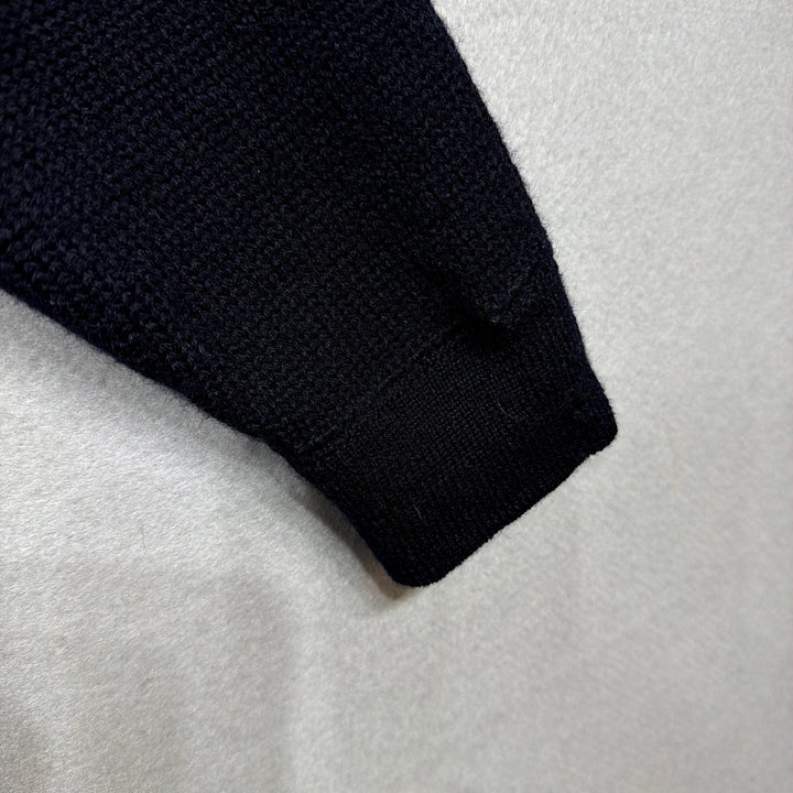 Vintage WW2 1940s US Military GOB Navy Deck Sweater Size Small