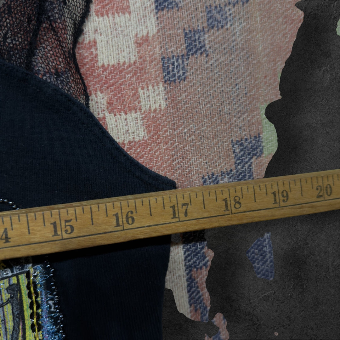 Justcavalli Lace Sleeve Tank Top Size 46