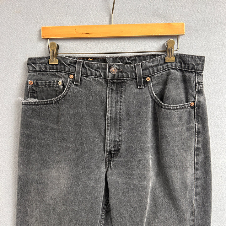 Vintage Levi's 505 Black Jeans Size 36X33