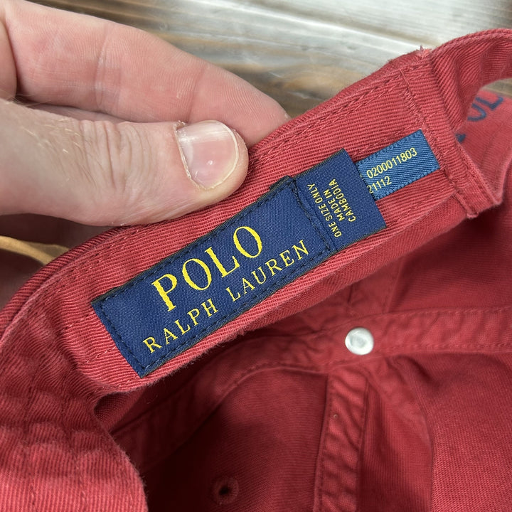 Polo Ralph Lauren Salmon Strap Back Hat