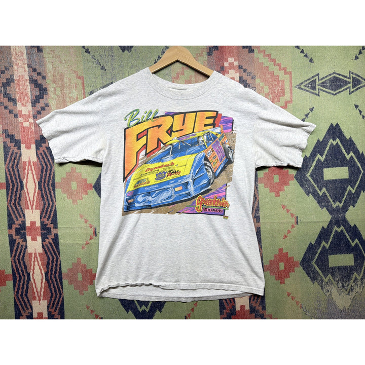Bill Frye Vintage Racing Nascar T Shirt Size Large  90s