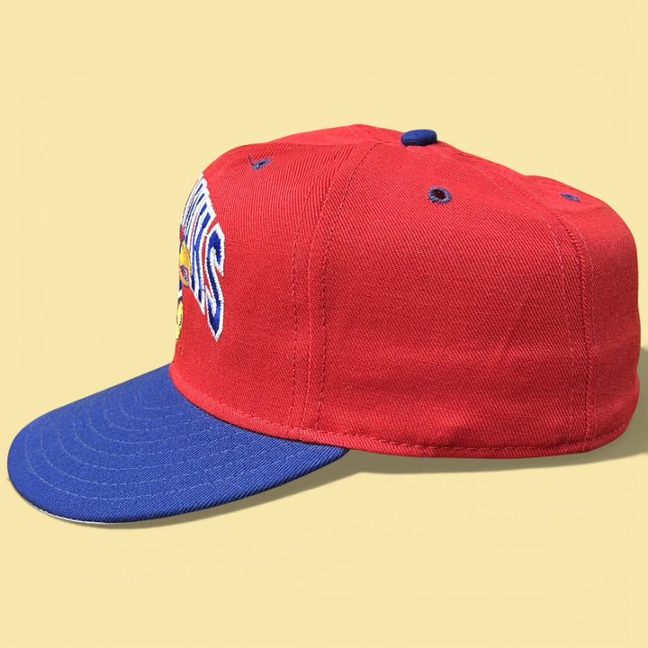 Vintage Kansas Jayhawks Pro Line 90s Fitted Hat 7 1/8