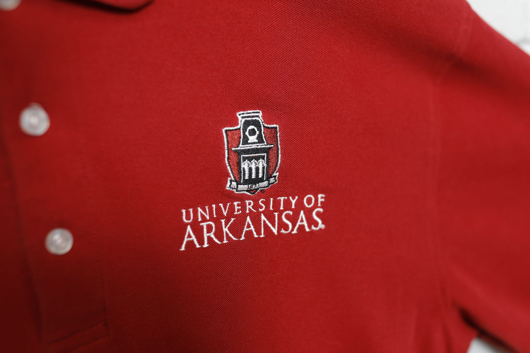 University of Arkansas Recreation Vintage Polo Shirt XL 2000s