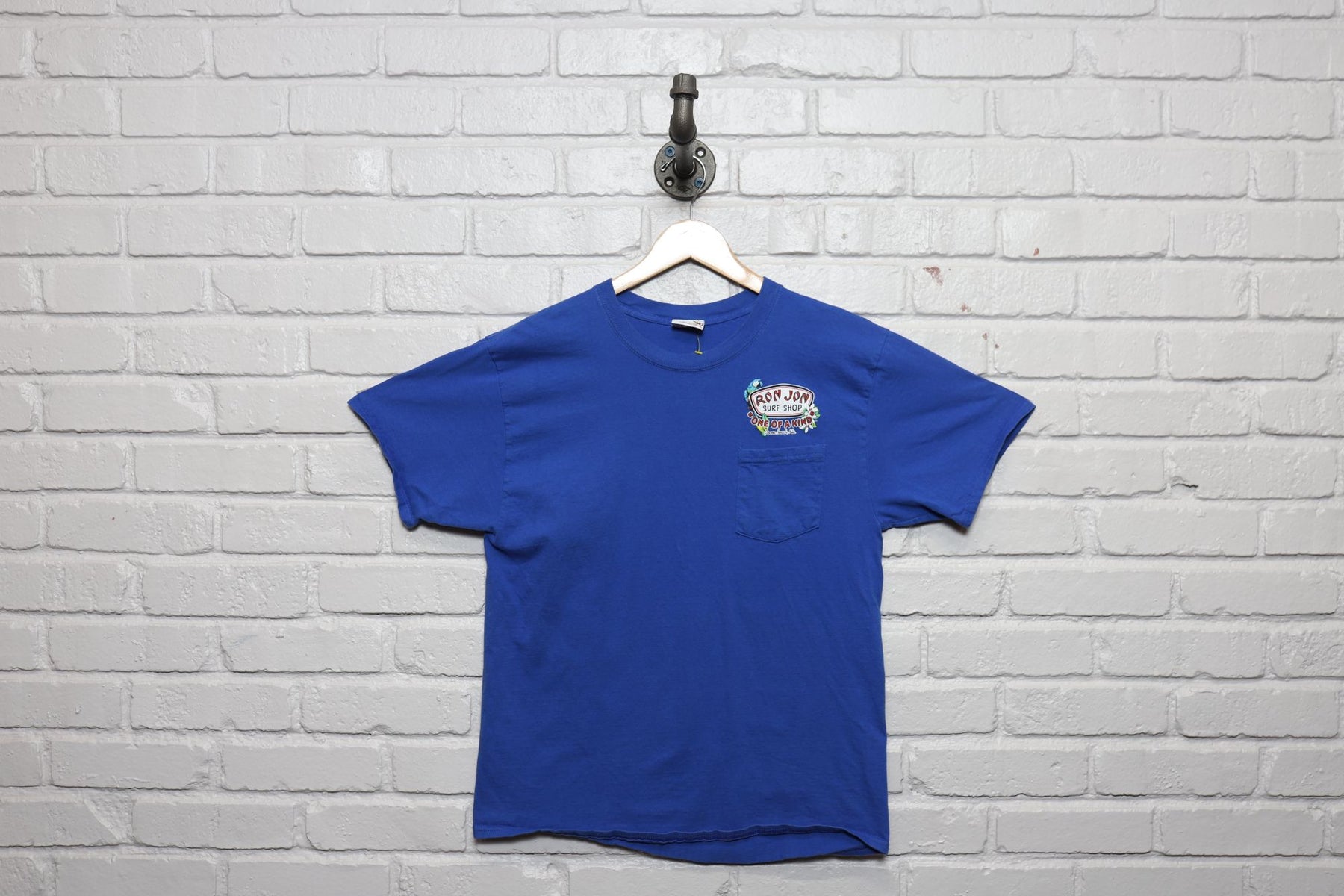 ron jon blue t shirt