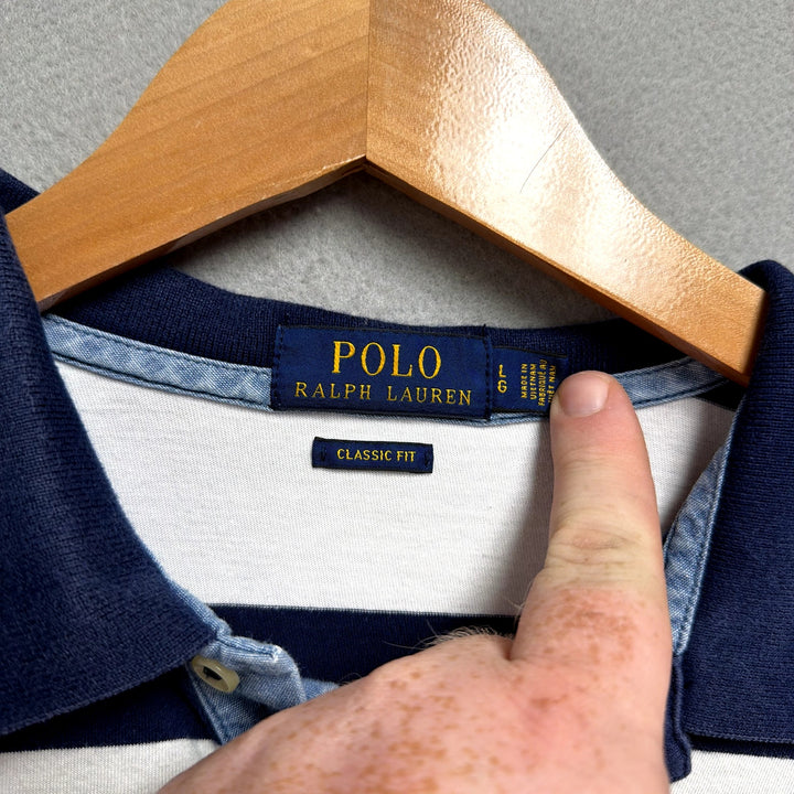 Polo Ralph Lauren Striped Shirt Size Large