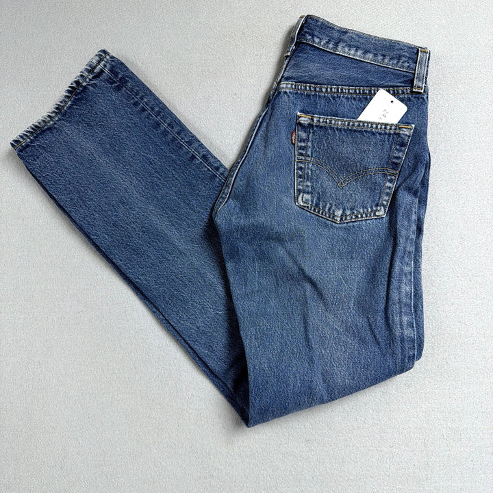 Vintage Levi's 501 Made in USA Button Fly Jeans Size 29