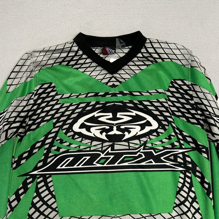 Vintage MTX Motocross Jersey Size Large