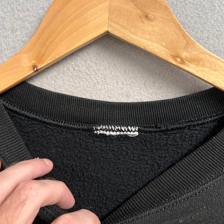 Vintage Blank Black Sweatshirt Size XL