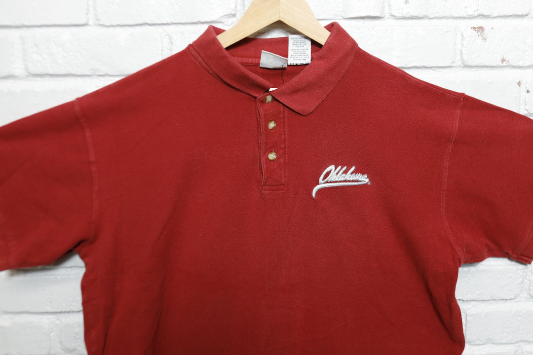 Oklahoma OU Vintage Polo Shirt XXL 2000s