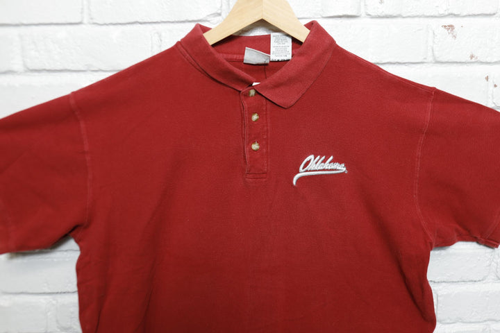 Oklahoma OU Vintage Polo Shirt XXL 2000s