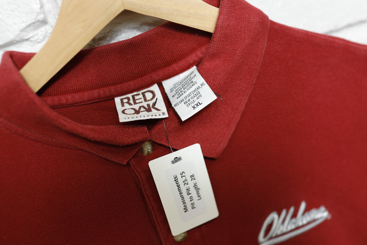 Oklahoma OU Vintage Polo Shirt XXL 2000s