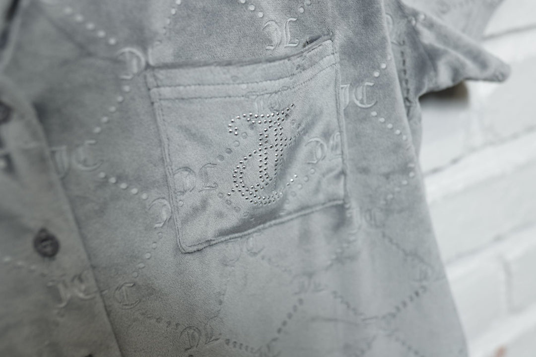 Juicy Couture Velour Vintage Sleep Shirt Large 2000s