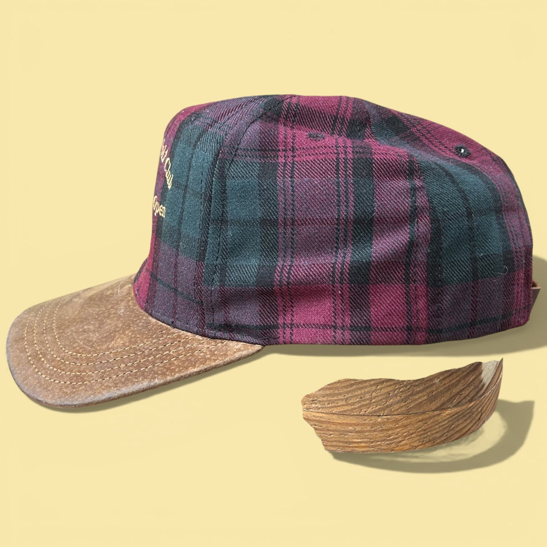 Vintage Royal Troon Golf Club Open 90s Strap Back Hat