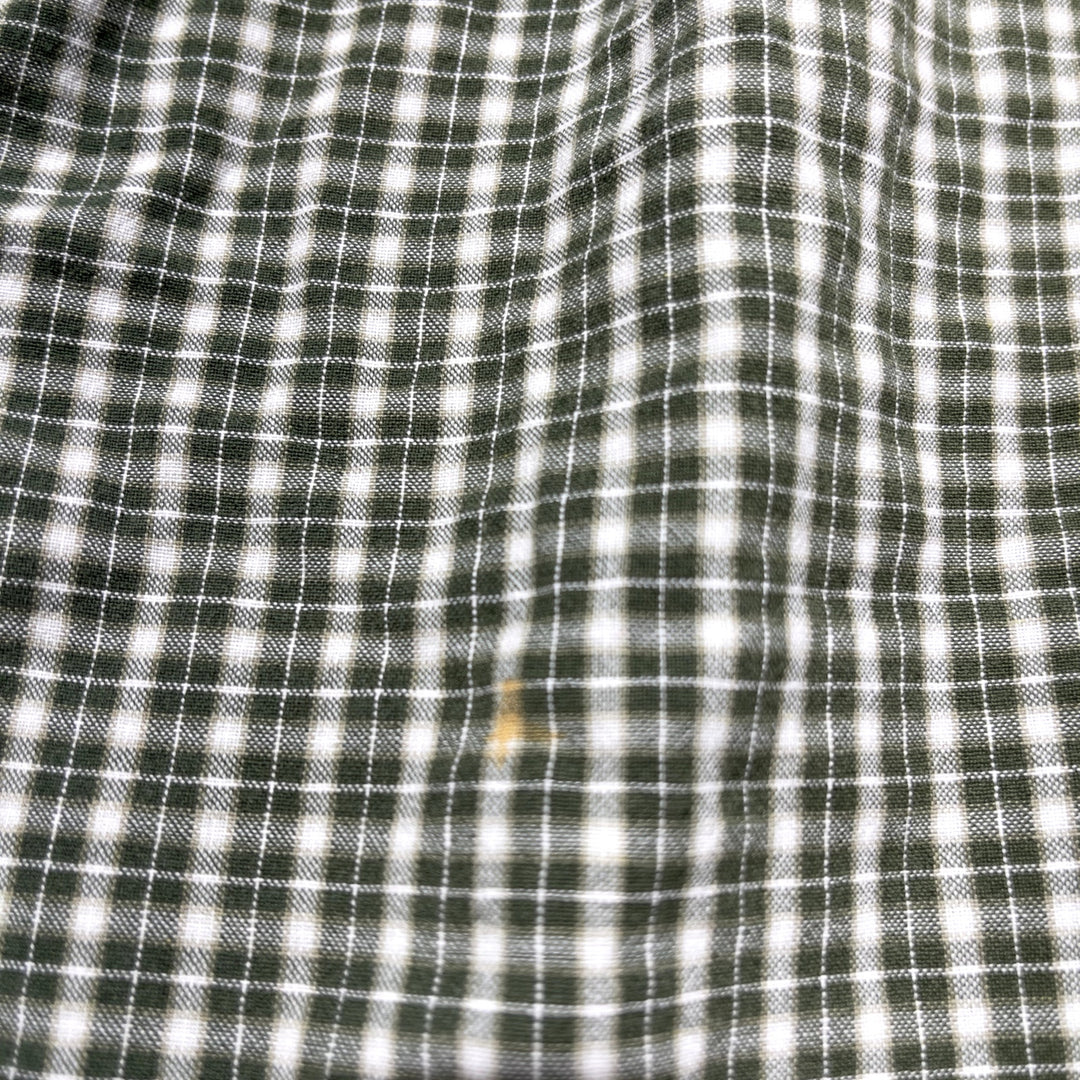 Vintage Quiksilver Plaid Button Down Shirt size Medium