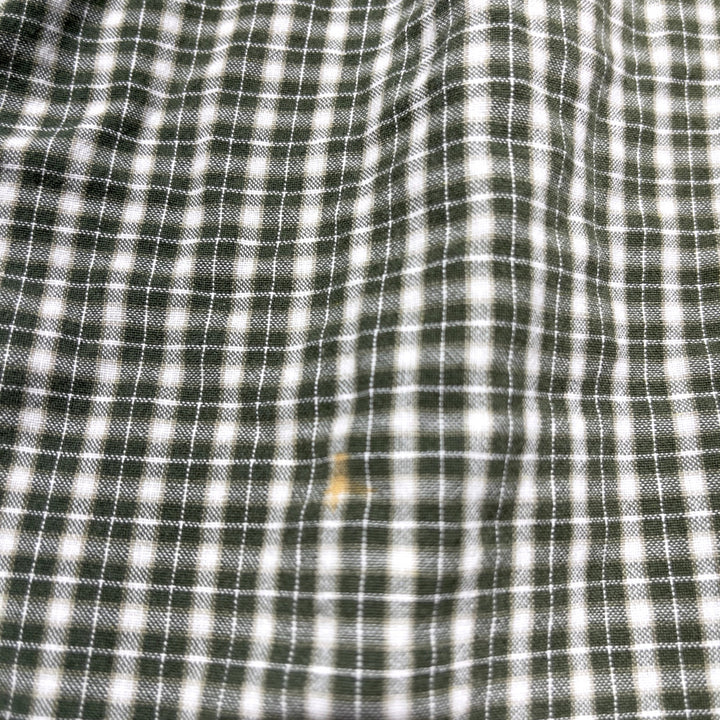 Vintage Quiksilver Plaid Button Down Shirt size Medium