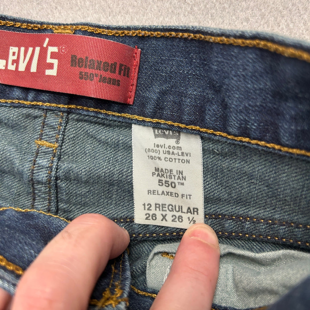 Levi's 550 Kids Y2K Jeans Size 12