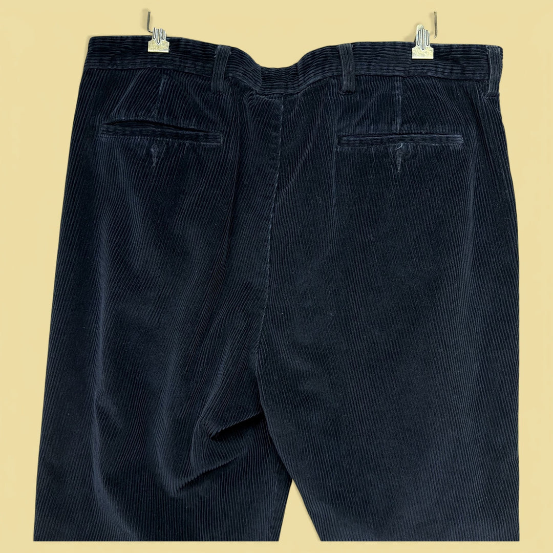 Vintage 2000s Club Room Black Corduroy Pants Size 36