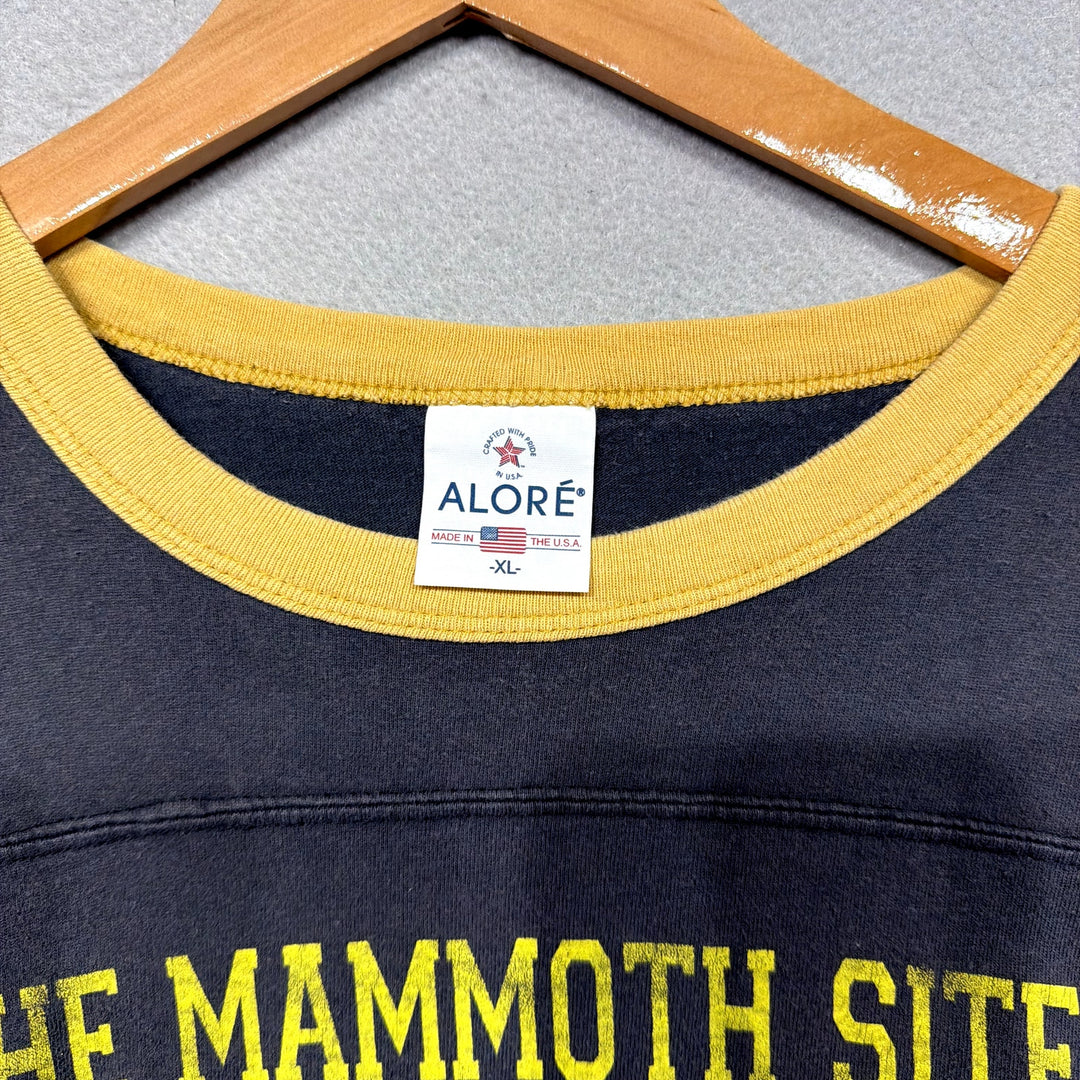 Vintage The Mammoth Site South Dakota Ringer T Shirt size XL