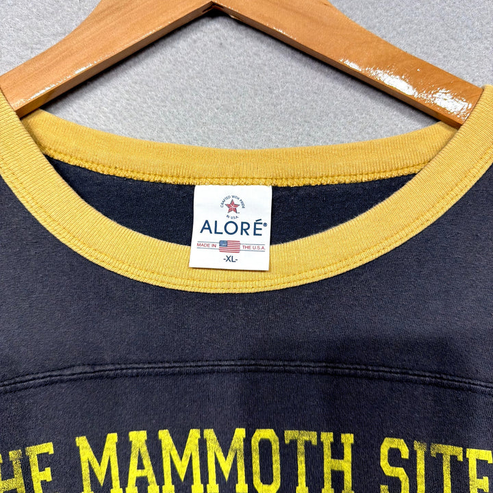 Vintage The Mammoth Site South Dakota Ringer T Shirt size XL