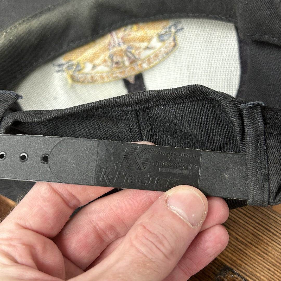 American Legion Vintage K Products Snapback Hat 90s