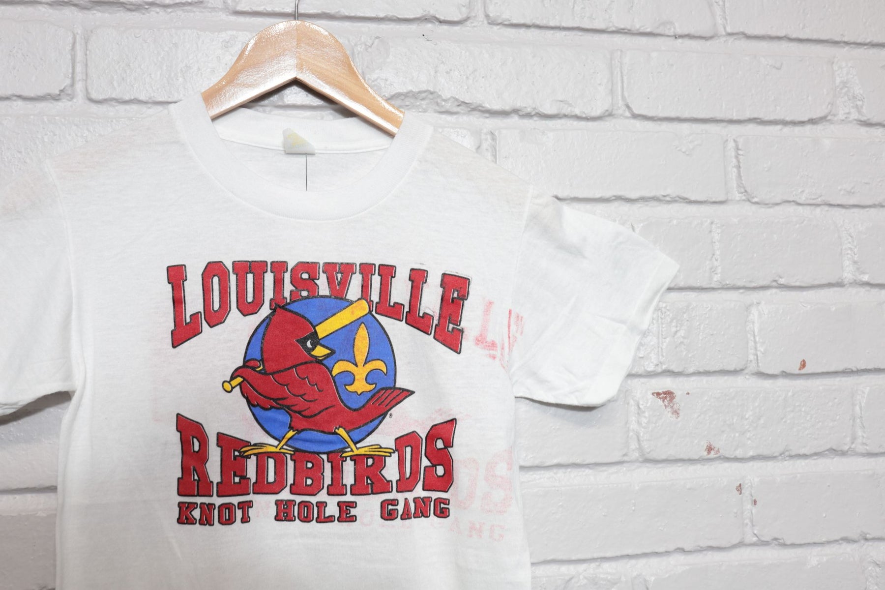 Louisville redbirds redbirds vintage throwback shirt