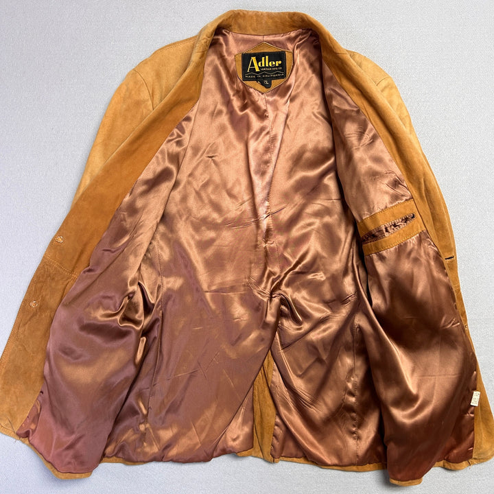 Vintage Addler Leather Blazer Jacket Size 42L