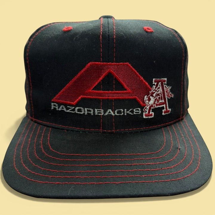 Vintage Arkansas Razorbacks  90s ANNCO Snapback Hat