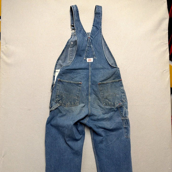 Vintage Roundhouse Made in USA Cut Off Overalls Size 36