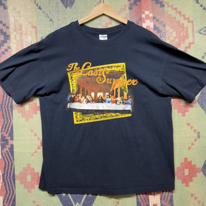The Last Supper Vintage Art T Shirt Size XL 2000s