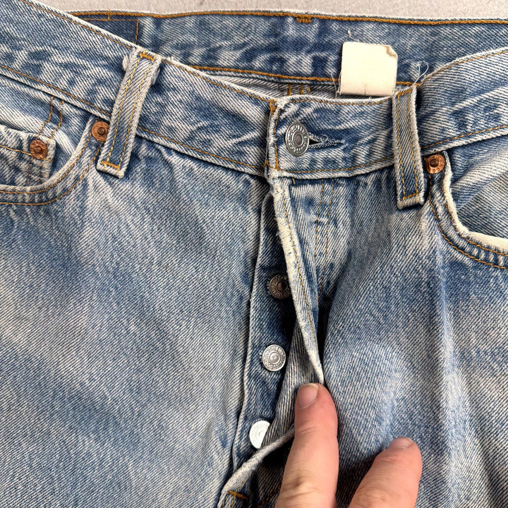 Vintage Levi's 501 Y2K Button Fly Jeans Size 33