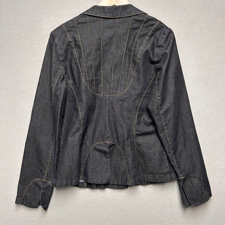 Bisou Bisou Denim Jacket Size Large