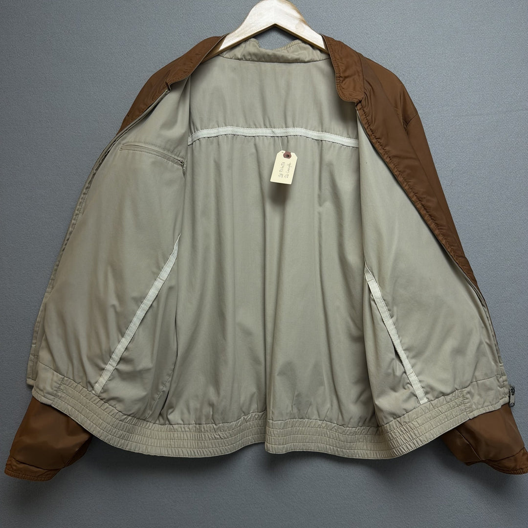 Vintage London Fog Reversible Windbreaker Jacket Size Large
